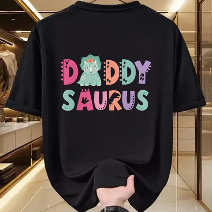 Best Dinosaur Lover Shirt, Funny Dinosaur UnisexT-Shirt/Hoodie/Sweatshirt HLT00 - Daddy Saurus Dad Dinosaur Three Rex Birthday Boy Girl T-Shirt