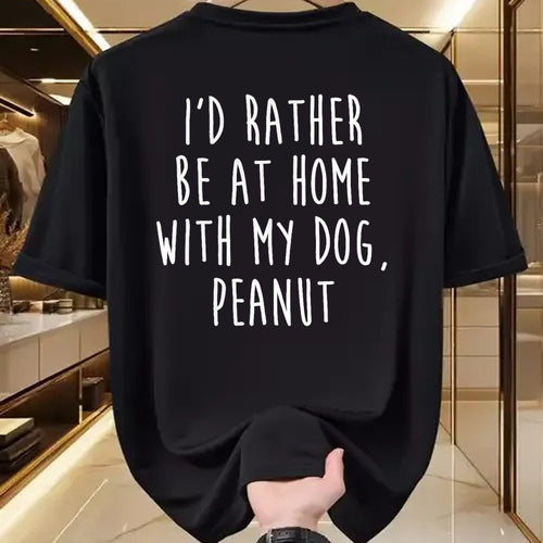 Dog Love Shirt, Dog Lover Gift T-Shirt/Hoodie/Sweatshirt HLT00 - Peanut Dog Name T-Shirt Dog Gift T-Shirt