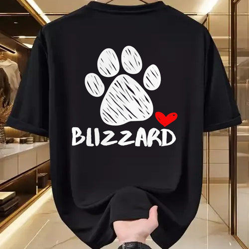 Dog Love Shirt, Dog Lover Gift T-Shirt/Hoodie/Sweatshirt HLT00 - Blizzard Puppy Love Doggy Parent Blizzard Pet Dog name Paw T-Shirt