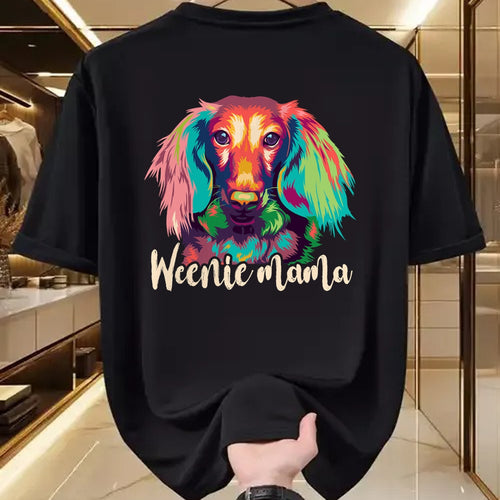 Dog Love Shirt, Dog Lover Gift T-Shirt/Hoodie/Sweatshirt HLT00 - Dachshund-Shirt Women Weenie Mama Mothers Day Weiner Dog Mom T-Shirt