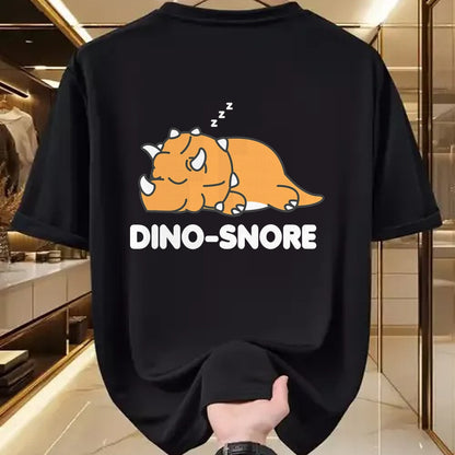 Best Dinosaur Lover Shirt, Funny Dinosaur UnisexT-Shirt/Hoodie/Sweatshirt HLT00 - Dino Snore Triceratops Dinosaur Pyjamas T-Shirt