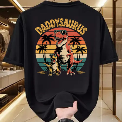 Best Dinosaur Lover Shirt, Funny Dinosaur UnisexT-Shirt/Hoodie/Sweatshirt HLT00 - Daddysaurus Dinosaur Design for Father_s Day T-Shirt