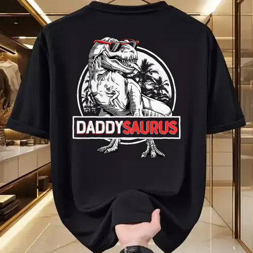 Best Dinosaur Lover Shirt, Funny Dinosaur UnisexT-Shirt/Hoodie/Sweatshirt HLT00 - Daddy Saurus T rex Dinosaur Men Father_s Day Family Matching T-Shirt