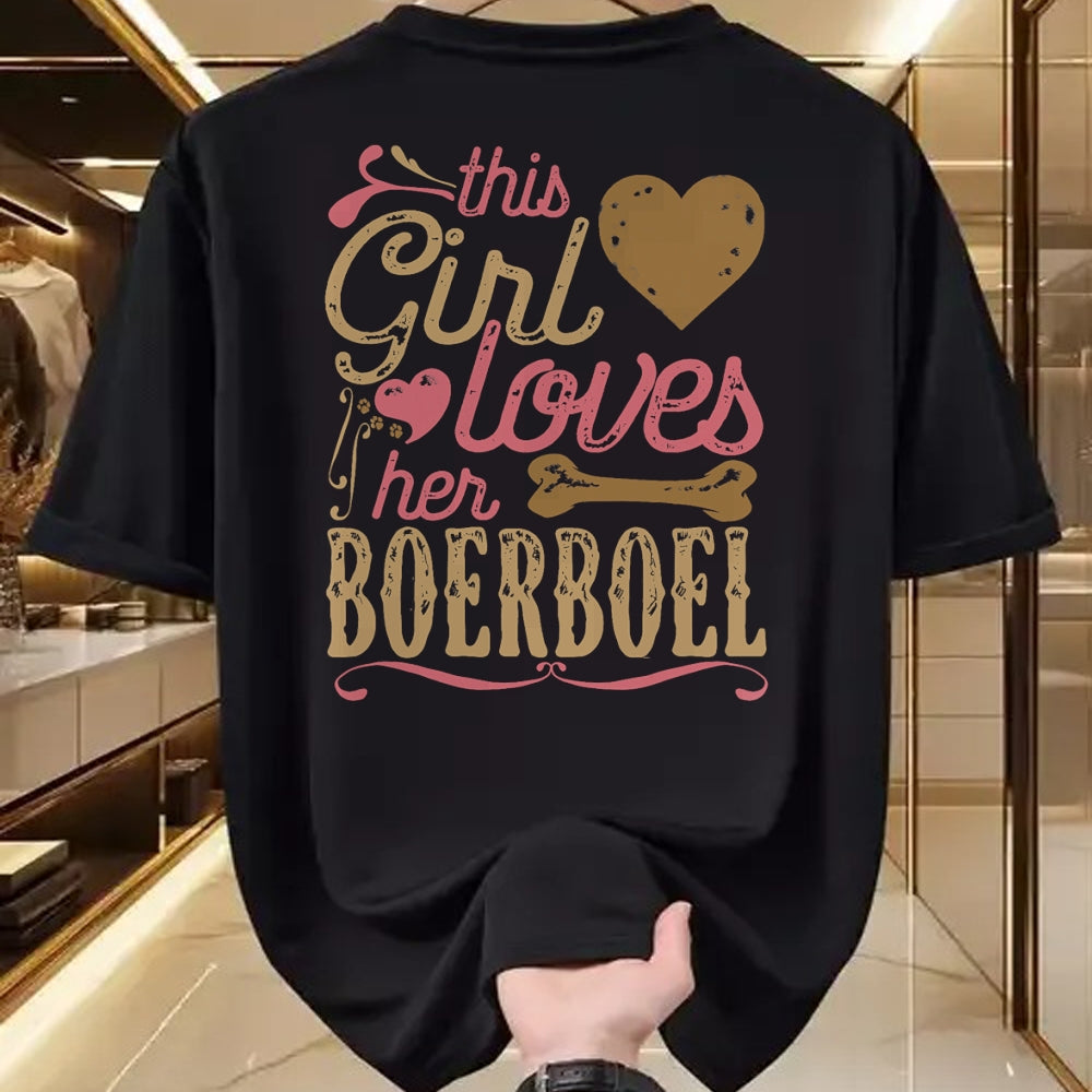 Dog Love Shirt, Dog Lover Gift T-Shirt/Hoodie/Sweatshirt HLT00 - Boerboel Shirt - Dog Lover Tshirt Gift Dogs Tee T-Shirt