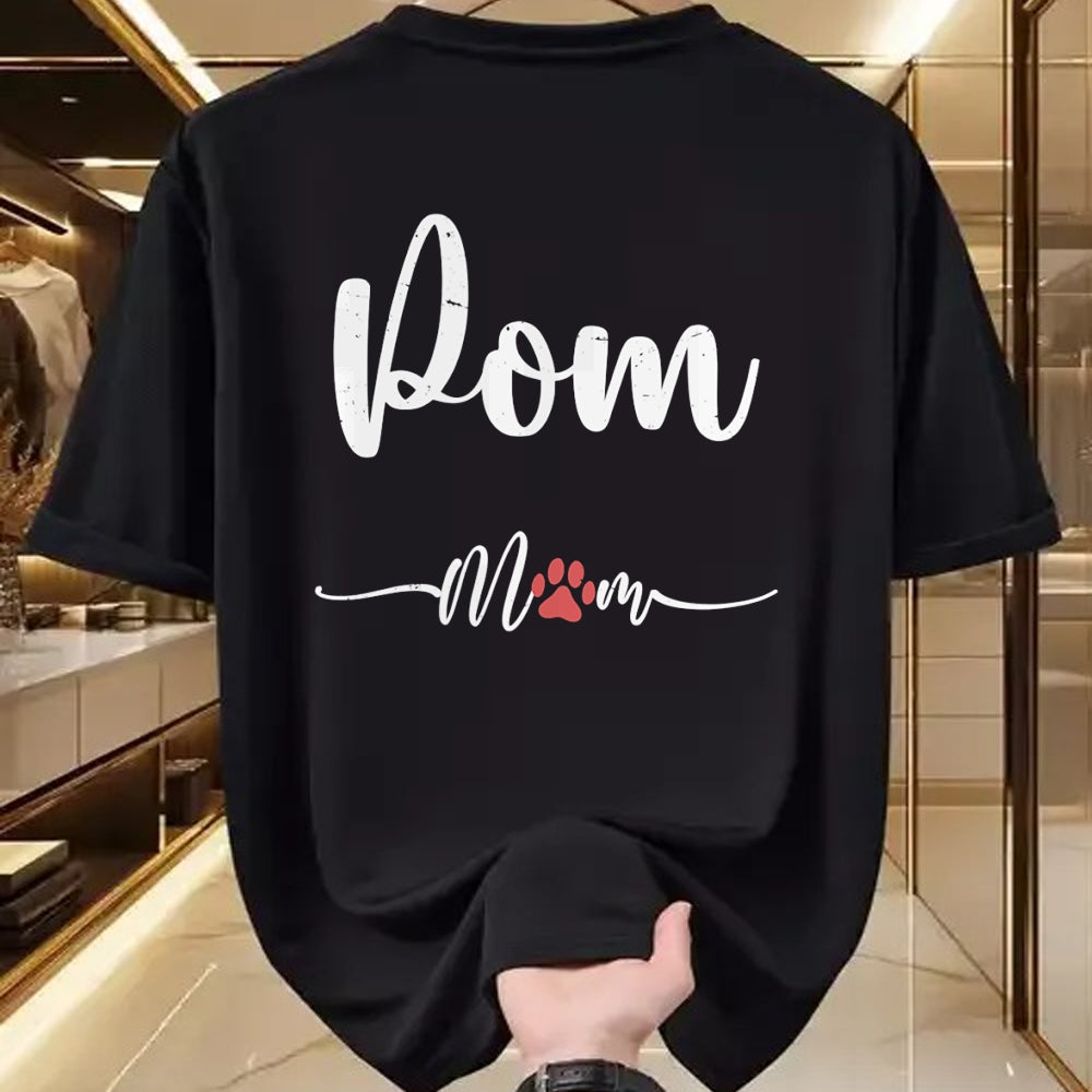 Dog Love Shirt, Dog Lover Gift T-Shirt/Hoodie/Sweatshirt HLT00 - Pom Dog Mom Funny Womens Pomeranian Lovers Gift Mom T-Shirt