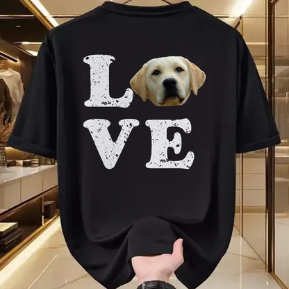 Dog Love Shirt, Dog Lover Gift T-Shirt/Hoodie/Sweatshirt HLT00 - I Love My Yellow Lab T-Shirt  Labrador Retriever Dog Tee T-Shirt