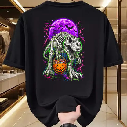 Best Dinosaur Lover Shirt, Funny Dinosaur UnisexT-Shirt/Hoodie/Sweatshirt HLT00 - Halloween Dinosaur Skeleton T Rex Boys Scary T-Shirt