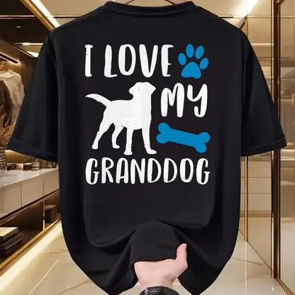Dog Love Shirt, Dog Lover Gift T-Shirt/Hoodie/Sweatshirt HLT00 - I Love My Granddog Shirt Labrador Retriever Dog Grandma Gift T-Shirt