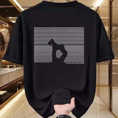 Dog Love Shirt, Dog Lover Gift T-Shirt/Hoodie/Sweatshirt HLT00 - Miniature Schnauzer Dog Love T-Shirt