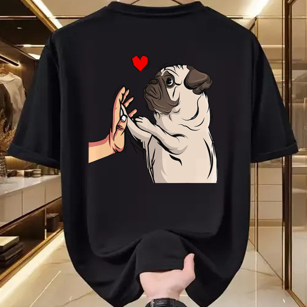 Dog Love Shirt, Dog Lover Gift T-Shirt/Hoodie/Sweatshirt HLT00 - Pug Love Funny Dog Lover Owner Girls Gift T-Shirt