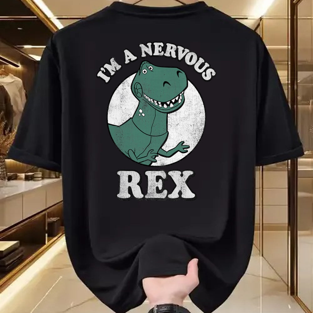 Best Dinosaur Lover Shirt, Funny Dinosaur UnisexT-Shirt/Hoodie/Sweatshirt HLT00 - Disney Pixar Toy Story I_m A Nervous Rex Dinosaur T-Shirt