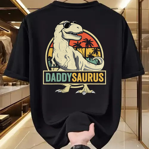 Best Dinosaur Lover Shirt, Funny Dinosaur UnisexT-Shirt/Hoodie/Sweatshirt HLT00 - Daddysaurus T Rex Dinosaur Daddy Saurus Family Matching T-Shirt