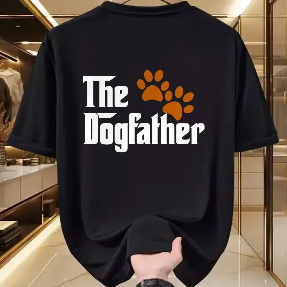 Dog Love Shirt, Dog Lover Gift T-Shirt/Hoodie/Sweatshirt HLT00 - Cool Dog Dad Dog Father Shirt The DogFather T-Shirt T-Shirt