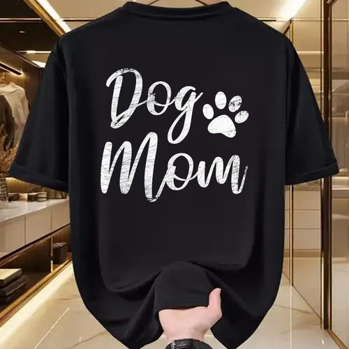 Dog Love Shirt, Dog Lover Gift T-Shirt/Hoodie/Sweatshirt HLT00 - Dog Mom - Vintage  Worn Design - Funny Dog Paw - Classic T-Shirt