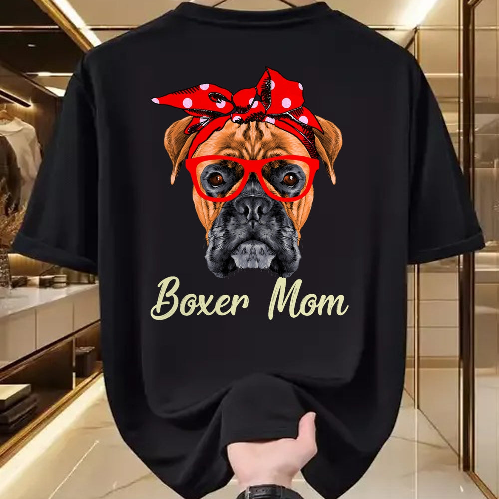 Dog Love Shirt, Dog Lover Gift T-Shirt/Hoodie/Sweatshirt HLT00 - Boxer Mom Dogs Mothers Day Dog Lovers Gifts For Women T-Shirt