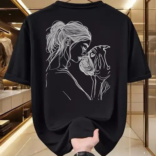 Dog Love Shirt, Dog Lover Gift T-Shirt/Hoodie/Sweatshirt HLT00 - English Bulldog Mom Dog Art Mother_s Day T-Shirt