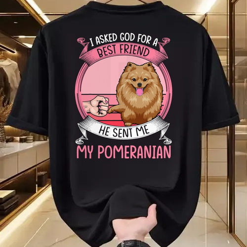 Dog Love Shirt, Dog Lover Gift T-Shirt/Hoodie/Sweatshirt HLT00 - Pomeranian Mom Dog Apparel Pom Dog Lovers for Women T-Shirt