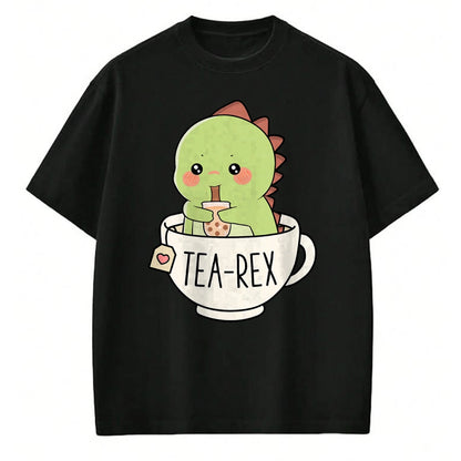 Best Dinosaur Lover Shirt, Funny Dinosaur UnisexT-Shirt/Hoodie/Sweatshirt HLT00 - Boba Tea-Rex Cute T-Rex Dinosaur Lover Kawaii Funny Dino Pun T-Shirt