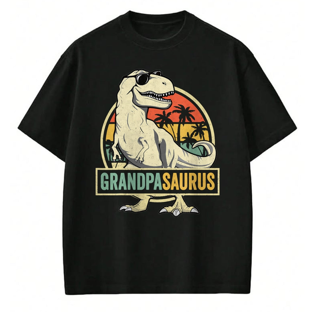 Best Dinosaur Lover Shirt, Funny Dinosaur UnisexT-Shirt/Hoodie/Sweatshirt HLT00 - Grandpasaurus T Rex Dinosaur Grandpa Saurus Family Matching T-Shirt