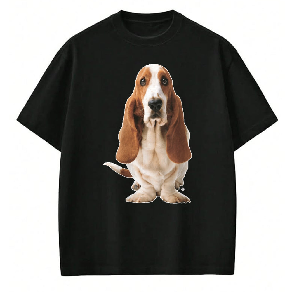Dog Love Shirt, Dog Lover Gift T-Shirt/Hoodie/Sweatshirt HLT00 - Basset Hound Dog T Shirt I Love Like Basset Hound T-Shirt