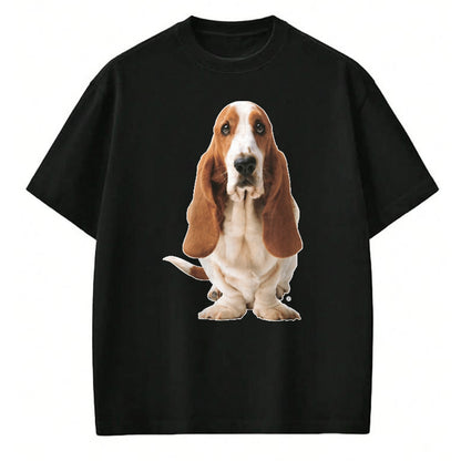 Dog Love Shirt, Dog Lover Gift T-Shirt/Hoodie/Sweatshirt HLT00 - Basset Hound Dog T Shirt I Love Like Basset Hound T-Shirt