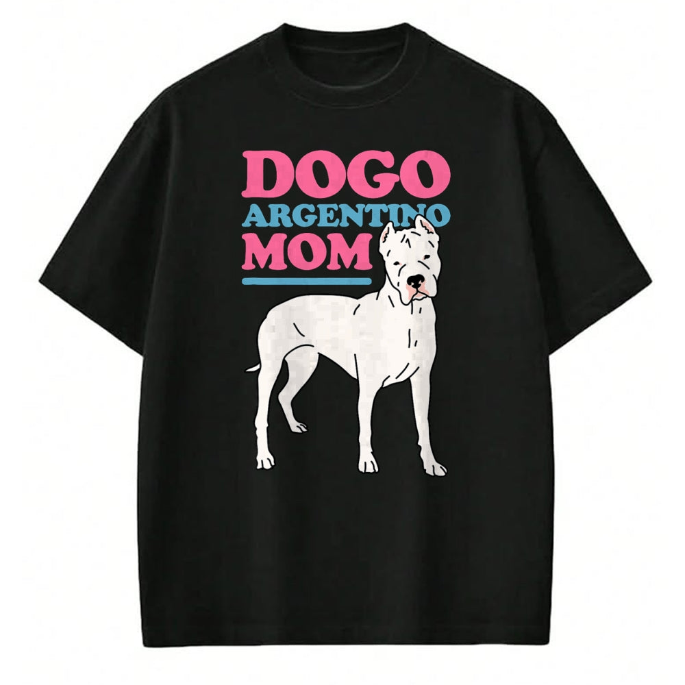 Dog Love Shirt, Dog Lover Gift T-Shirt/Hoodie/Sweatshirt HLT00 - Dogo Argentino Mom Dog Owner Dogo Argentino T-Shirt