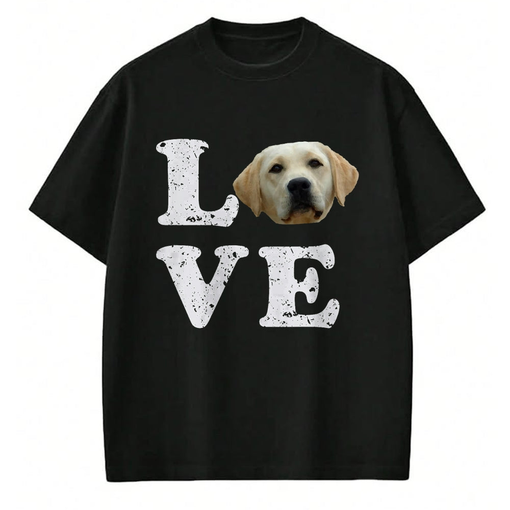 Dog Love Shirt, Dog Lover Gift T-Shirt/Hoodie/Sweatshirt HLT00 - I Love My Yellow Lab T-Shirt  Labrador Retriever Dog Tee T-Shirt