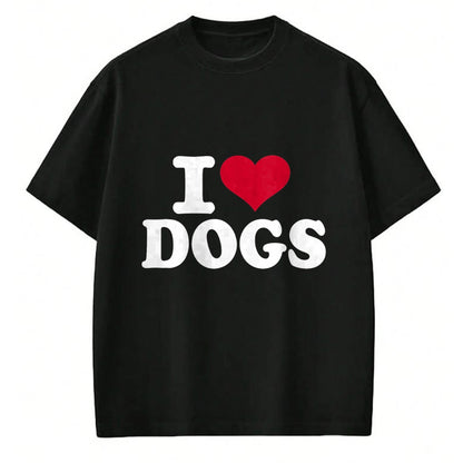 Dog Love Shirt, Dog Lover Gift T-Shirt/Hoodie/Sweatshirt HLT00 - I love dogs T-Shirt