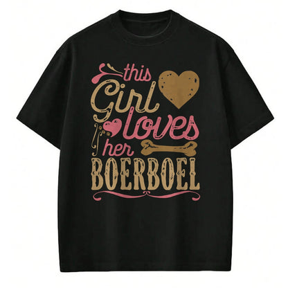 Dog Love Shirt, Dog Lover Gift T-Shirt/Hoodie/Sweatshirt HLT00 - Boerboel Shirt - Dog Lover Tshirt Gift Dogs Tee T-Shirt