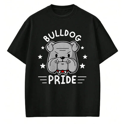 Dog Love Shirt, Dog Lover Gift T-Shirt/Hoodie/Sweatshirt HLT00 - Bulldog Mascot Shirt English Bulldog Pride And Loyalty T-Shirt