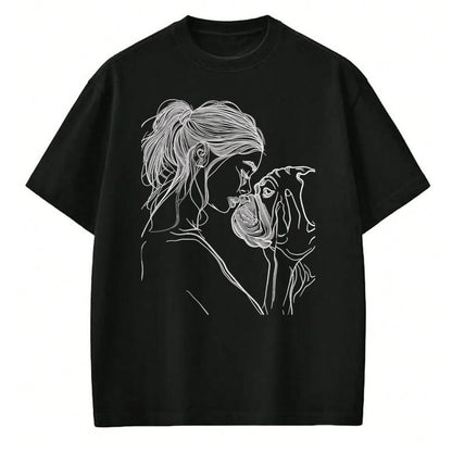 Dog Love Shirt, Dog Lover Gift T-Shirt/Hoodie/Sweatshirt HLT00 - English Bulldog Mom Dog Art Mother_s Day T-Shirt