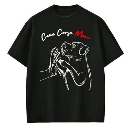 Dog Love Shirt, Dog Lover Gift T-Shirt/Hoodie/Sweatshirt HLT00 - Cane Corso Mom Italian Mastiff Dog Women T-Shirt