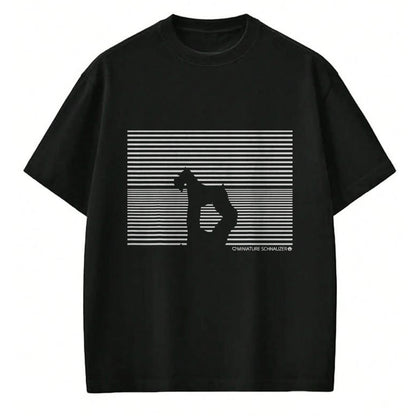 Dog Love Shirt, Dog Lover Gift T-Shirt/Hoodie/Sweatshirt HLT00 - Miniature Schnauzer Dog Love T-Shirt