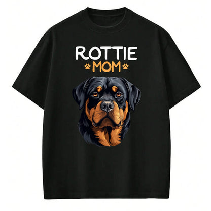 Dog Love Shirt, Dog Lover Gift T-Shirt/Hoodie/Sweatshirt HLT00 - Rottie Mom Rottweiler Dog Mama T-Shirt