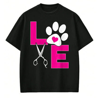 Dog Love Shirt, Dog Lover Gift T-Shirt/Hoodie/Sweatshirt HLT00 - Cute Dog Groomer Funny Dog Grooming Love Christmas T-Shirt