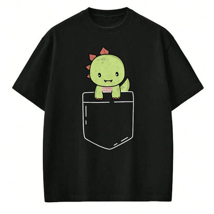 Best Dinosaur Lover Shirt, Funny Dinosaur UnisexT-Shirt/Hoodie/Sweatshirt HLT00 - Cute T-Rex In Pocket Tyrannosaurus Rex Kawaii Dinosaur Lover T-Shirt