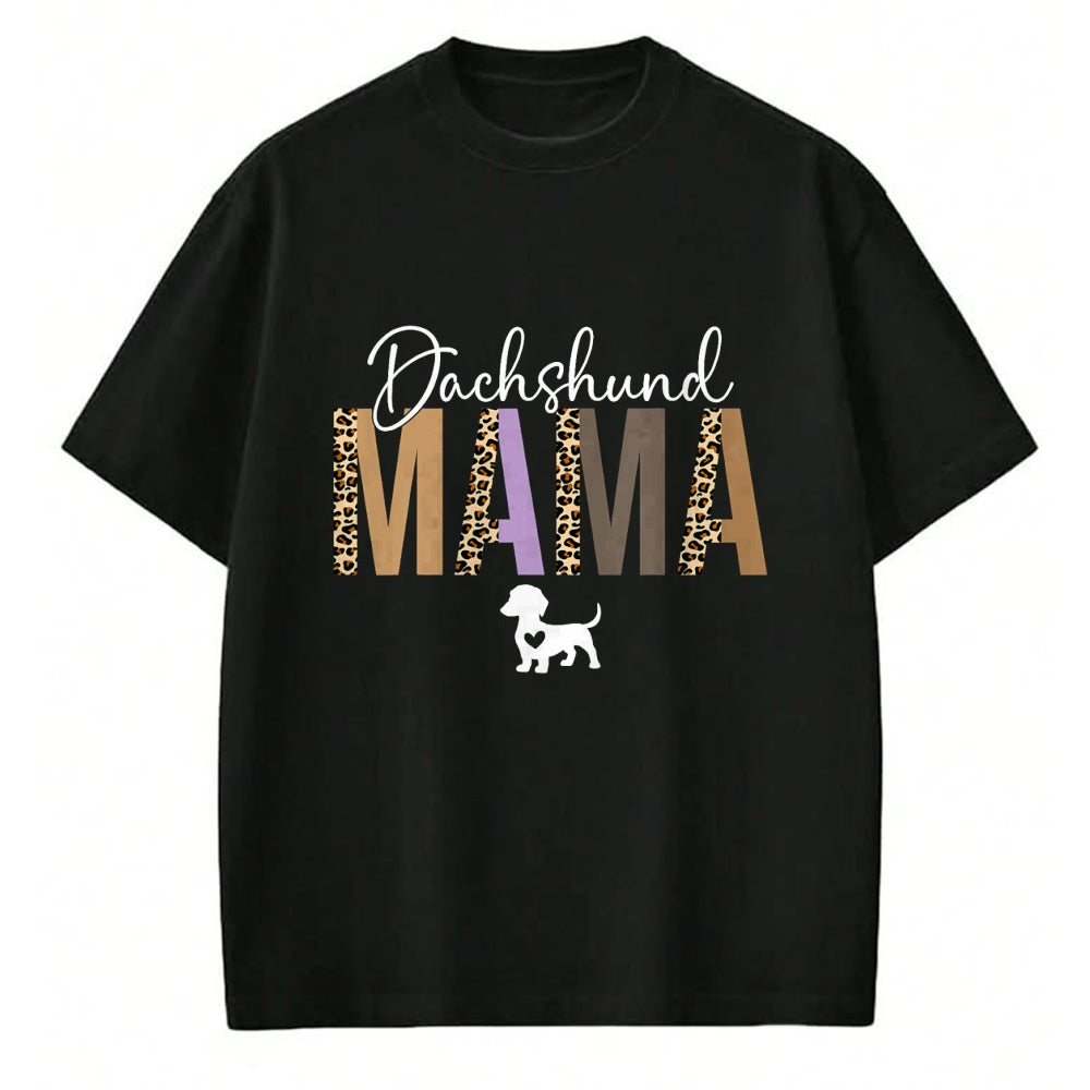 Dog Love Shirt, Dog Lover Gift T-Shirt/Hoodie/Sweatshirt HLT00 - Dachshund mom gifts for women dachshund mama dog mom pet T-Shirt