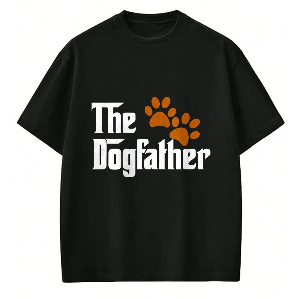 Dog Love Shirt, Dog Lover Gift T-Shirt/Hoodie/Sweatshirt HLT00 - Cool Dog Dad Dog Father Shirt The DogFather T-Shirt T-Shirt