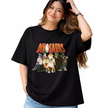 Best Dinosaur Lover Shirt, Funny Dinosaur UnisexT-Shirt/Hoodie/Sweatshirt HLT00 - Dinosaurs Character Group with Logo Retro TV Show T-Shirt