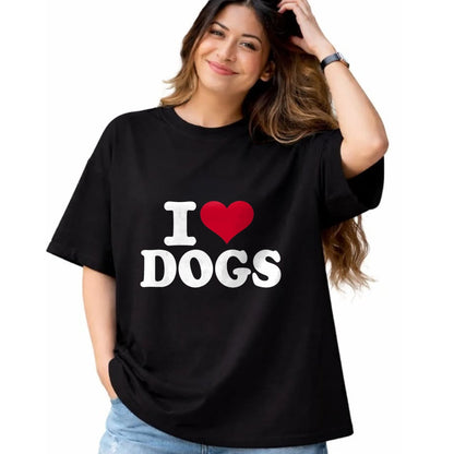 Dog Love Shirt, Dog Lover Gift T-Shirt/Hoodie/Sweatshirt HLT00 - I love dogs T-Shirt