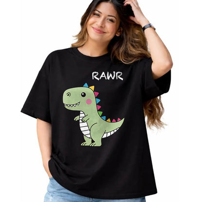 Best Dinosaur Lover Shirt, Funny Dinosaur UnisexT-Shirt/Hoodie/Sweatshirt HLT00 - Cute DinosaursIllustration - Dino Collection - Classic T-Shirt, Men, Black, 3X-Large
