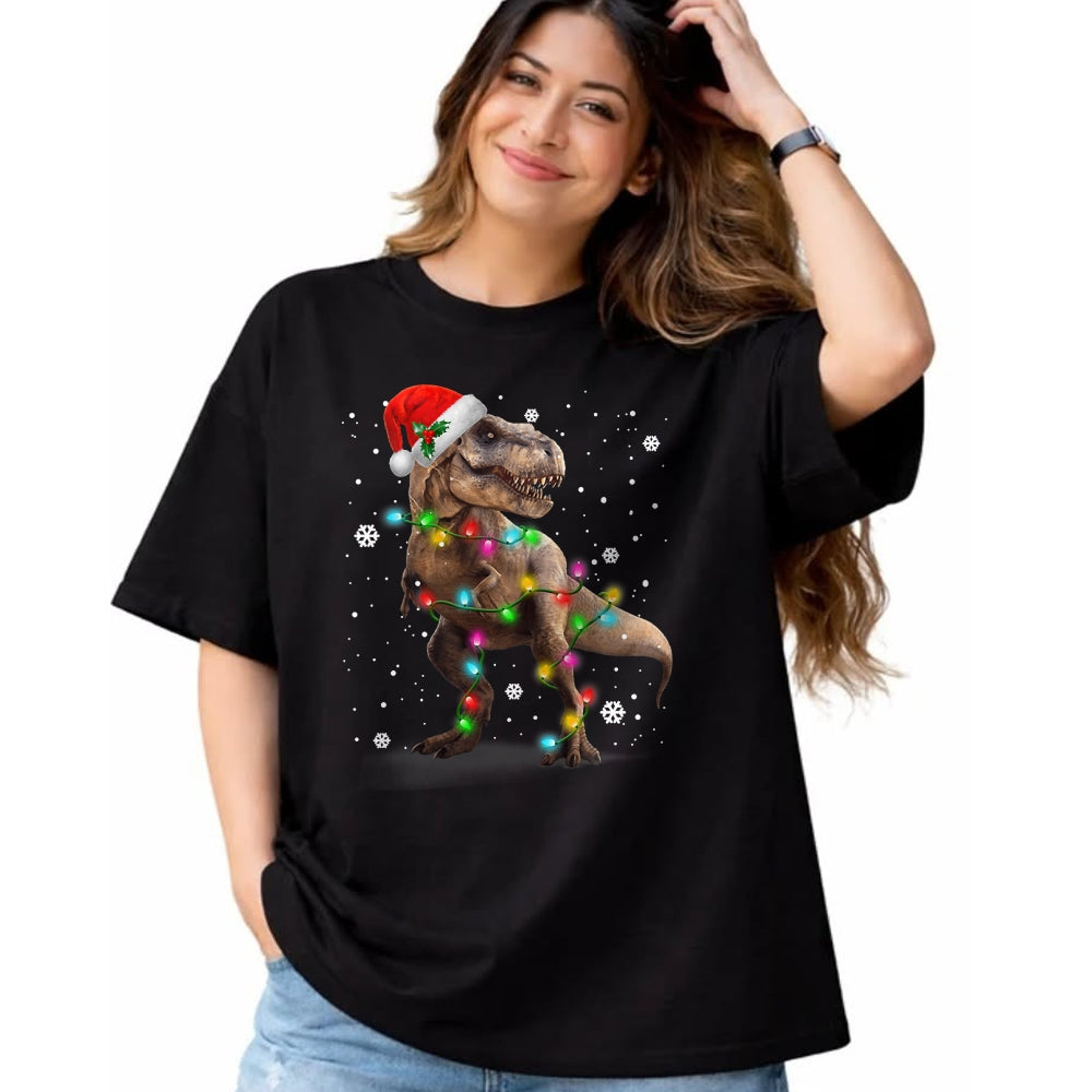 Best Dinosaur Lover Shirt, Funny Dinosaur UnisexT-Shirt/Hoodie/Sweatshirt HLT00 - Dinosaur T-rex Tree Christmas Sweater Xmas Pet Dino Trex T-Shirt