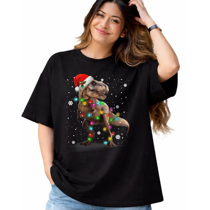 Best Dinosaur Lover Shirt, Funny Dinosaur UnisexT-Shirt/Hoodie/Sweatshirt HLT00 - Dinosaur T-rex Tree Christmas Sweater Xmas Pet Dino Trex T-Shirt