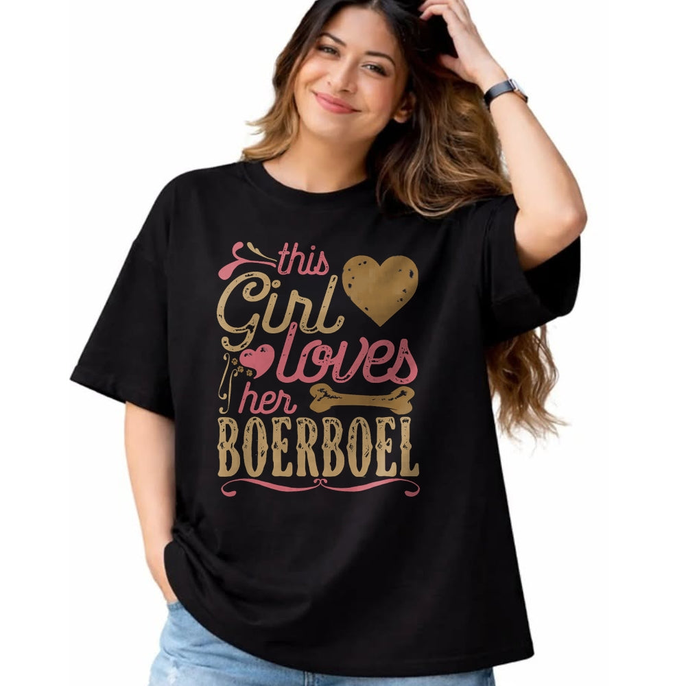 Dog Love Shirt, Dog Lover Gift T-Shirt/Hoodie/Sweatshirt HLT00 - Boerboel Shirt - Dog Lover Tshirt Gift Dogs Tee T-Shirt