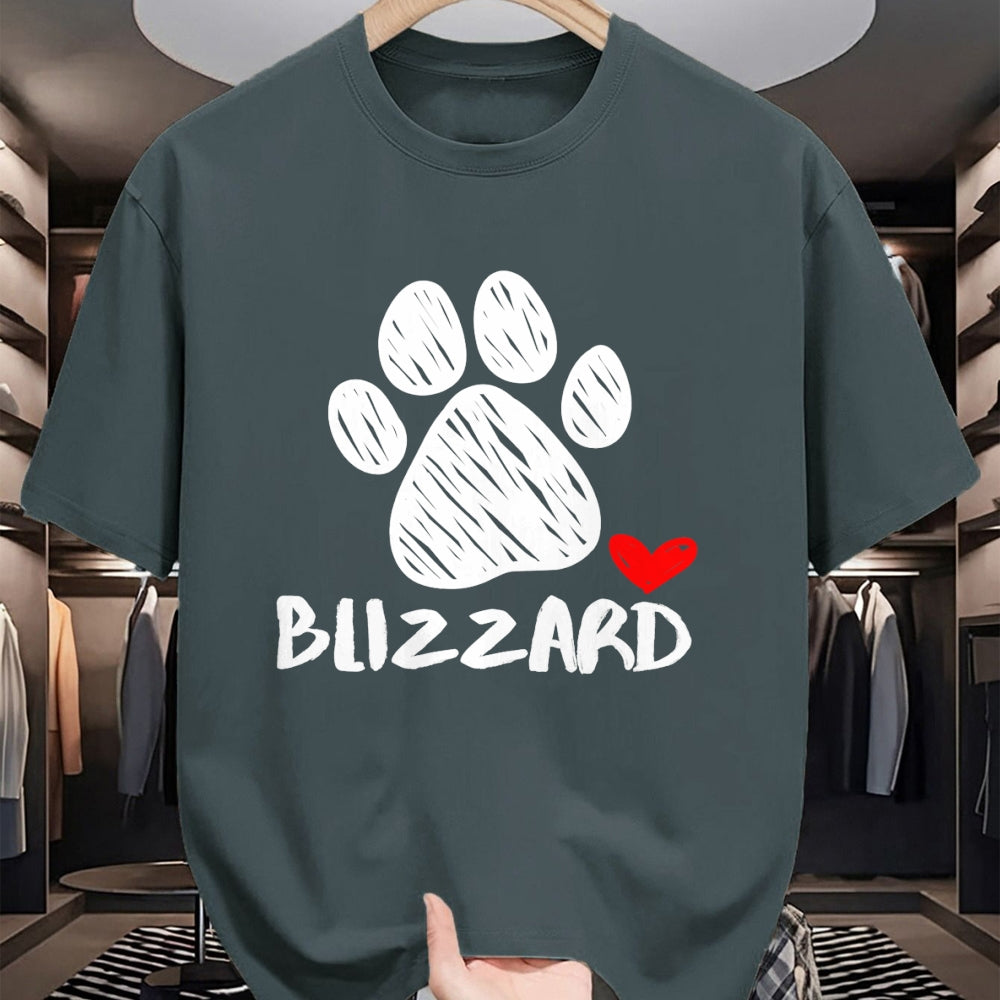 Dog Love Shirt, Dog Lover Gift T-Shirt/Hoodie/Sweatshirt HLT00 - Blizzard Puppy Love Doggy Parent Blizzard Pet Dog name Paw T-Shirt
