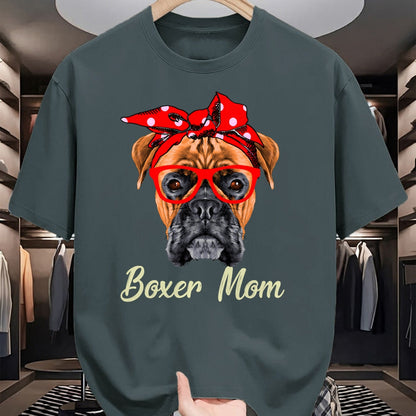 Dog Love Shirt, Dog Lover Gift T-Shirt/Hoodie/Sweatshirt HLT00 - Boxer Mom Dogs Mothers Day Dog Lovers Gifts For Women T-Shirt