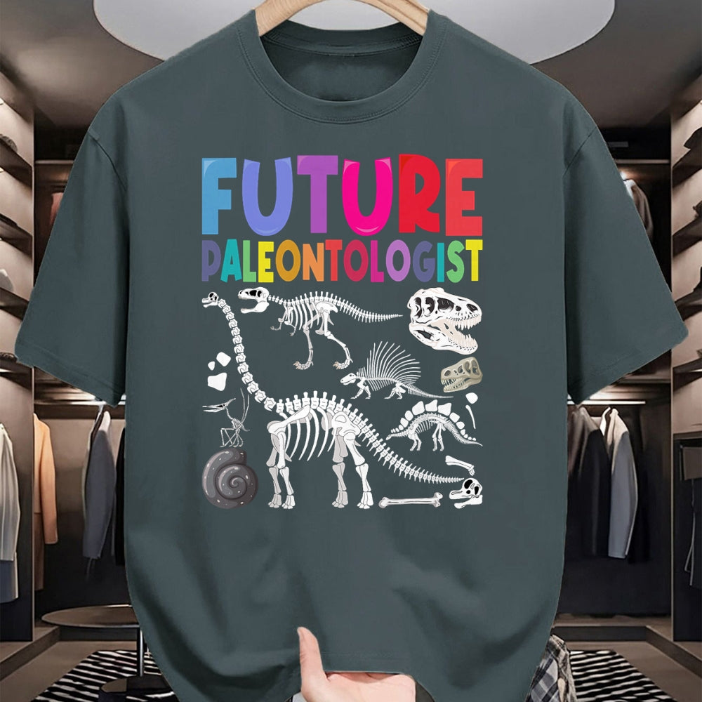 Best Dinosaur Lover Shirt, Funny Dinosaur UnisexT-Shirt/Hoodie/Sweatshirt HLT00 - Funny Future Paleontologist Kids Dinosaur Fossil T-Shirt