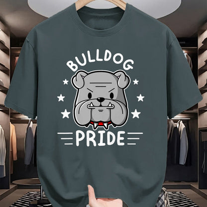 Dog Love Shirt, Dog Lover Gift T-Shirt/Hoodie/Sweatshirt HLT00 - Bulldog Mascot Shirt English Bulldog Pride And Loyalty T-Shirt