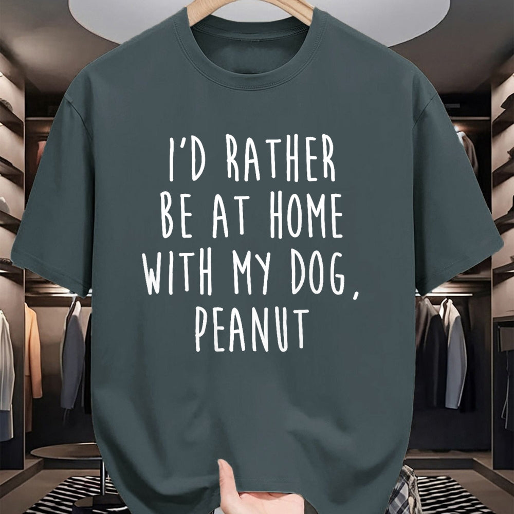 Dog Love Shirt, Dog Lover Gift T-Shirt/Hoodie/Sweatshirt HLT00 - Peanut Dog Name T-Shirt Dog Gift T-Shirt