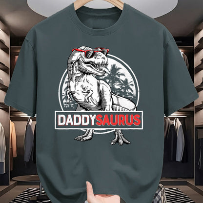 Best Dinosaur Lover Shirt, Funny Dinosaur UnisexT-Shirt/Hoodie/Sweatshirt HLT00 - Daddy Saurus T rex Dinosaur Men Father_s Day Family Matching T-Shirt